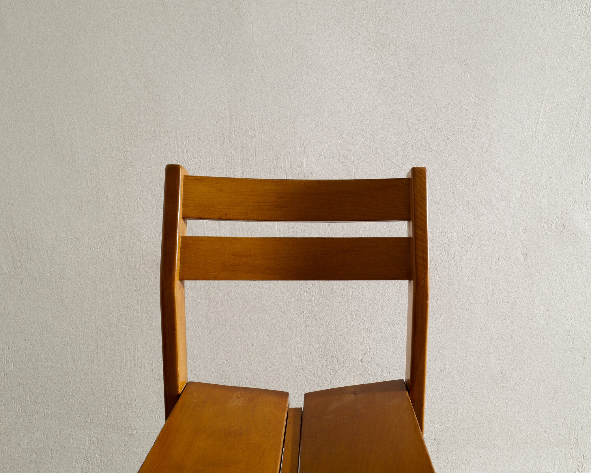 FRENCH ELM CHAIRS, FRANCE 1960s