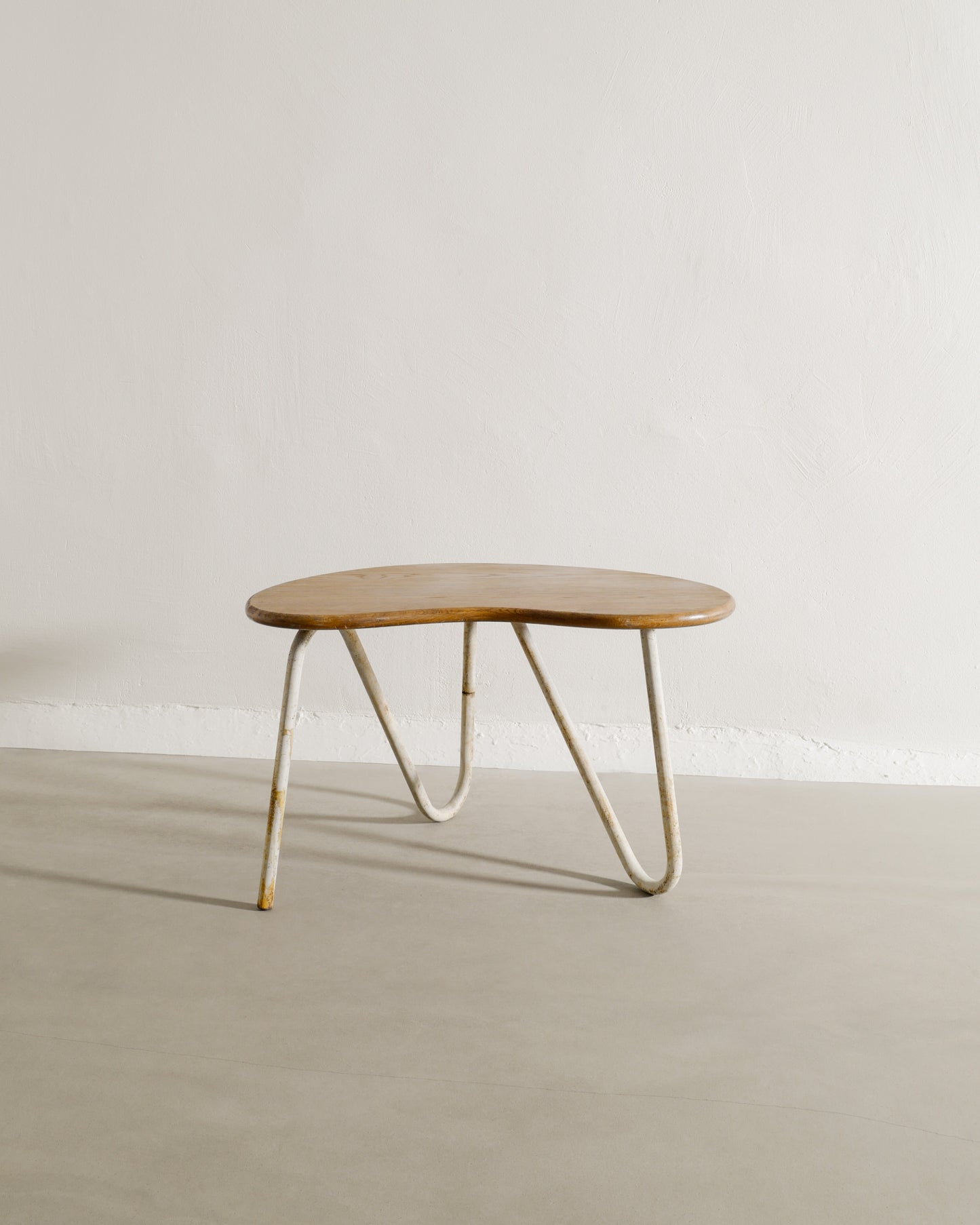 PIERRE GUARICHE SIDE TABLE, 1950s