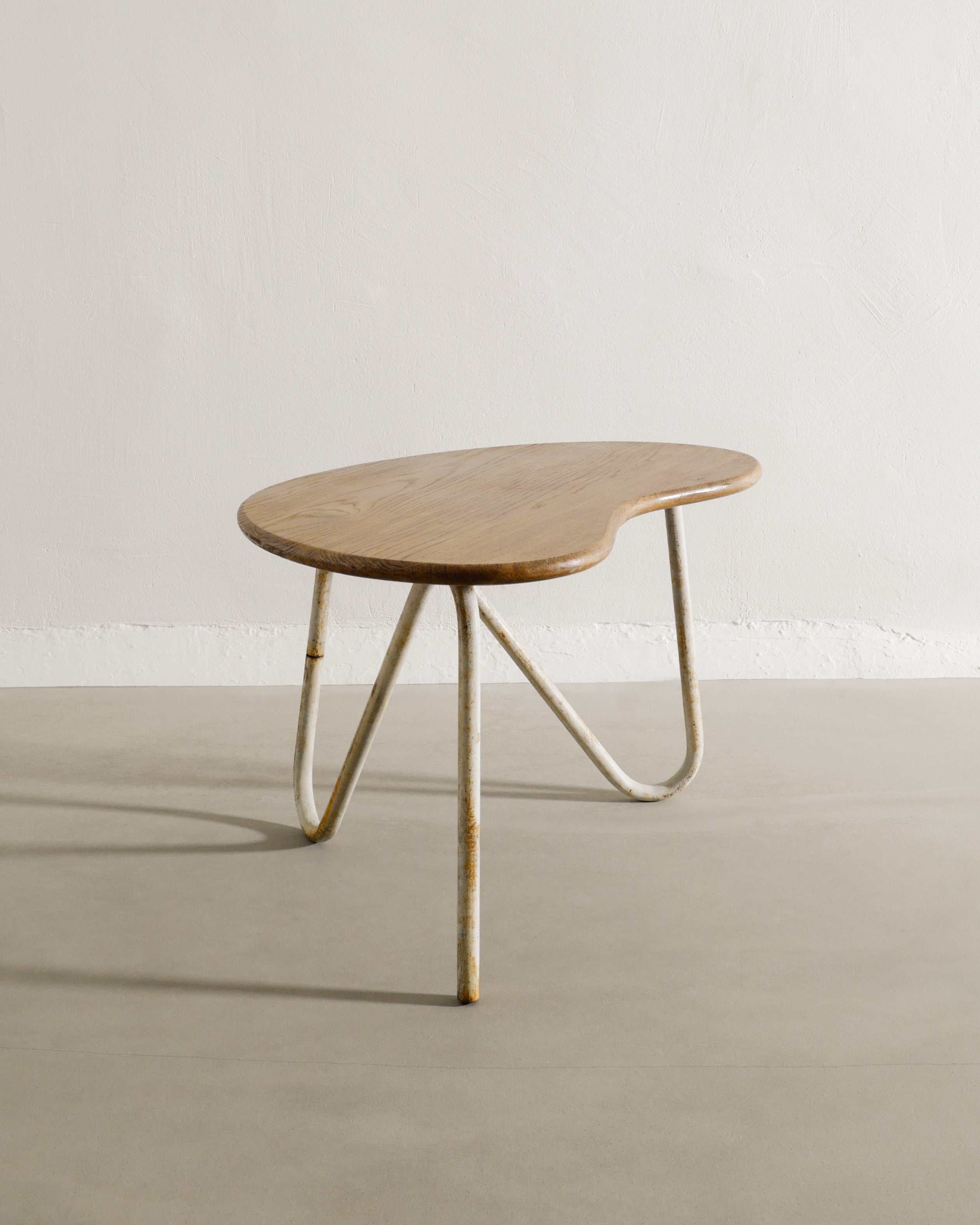 PIERRE GUARICHE SIDE TABLE, 1950s