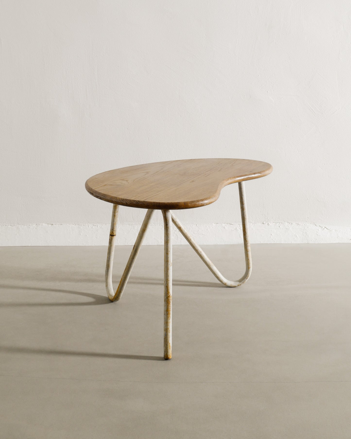 PIERRE GUARICHE SIDE TABLE, 1950s