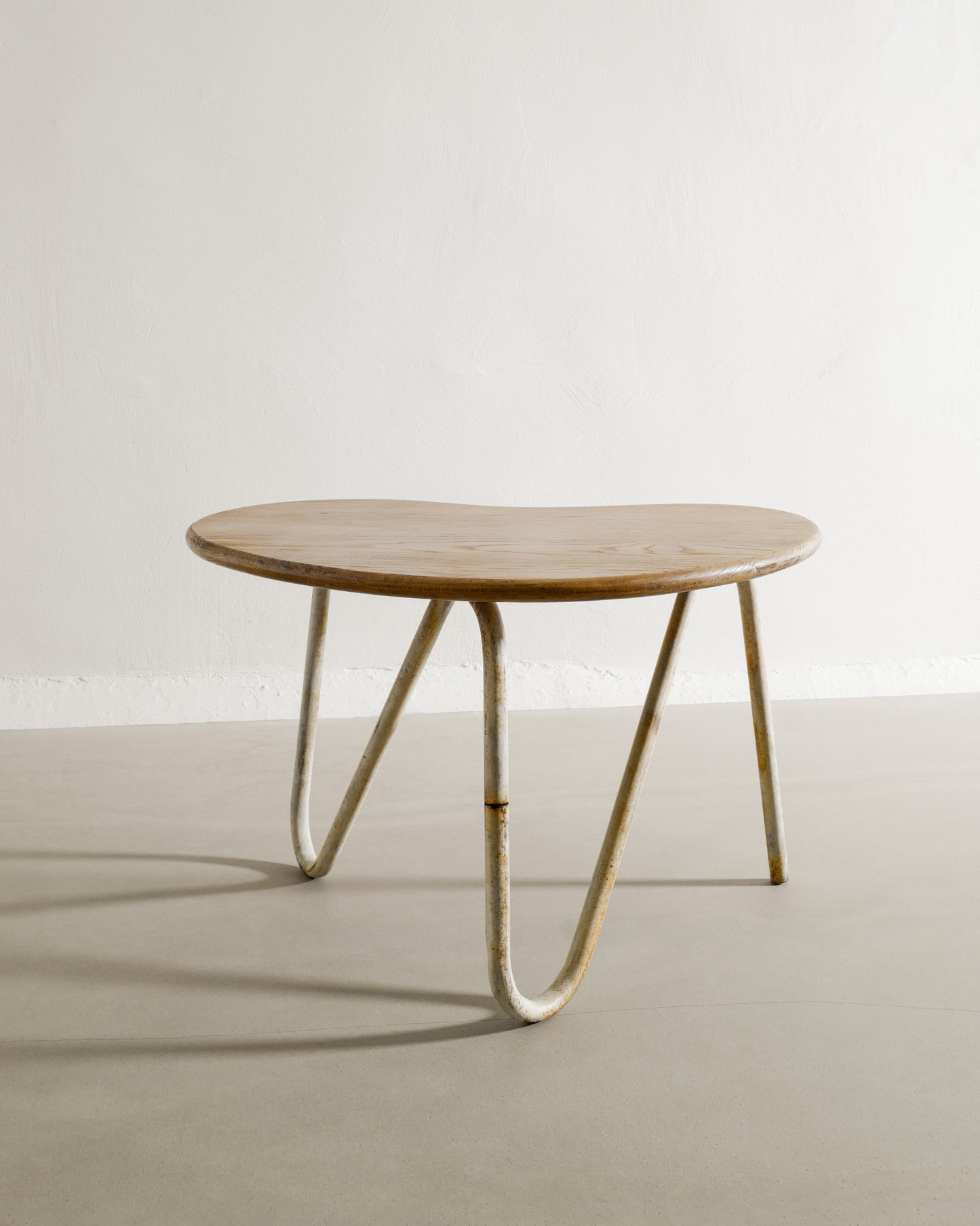 PIERRE GUARICHE SIDE TABLE, 1950s