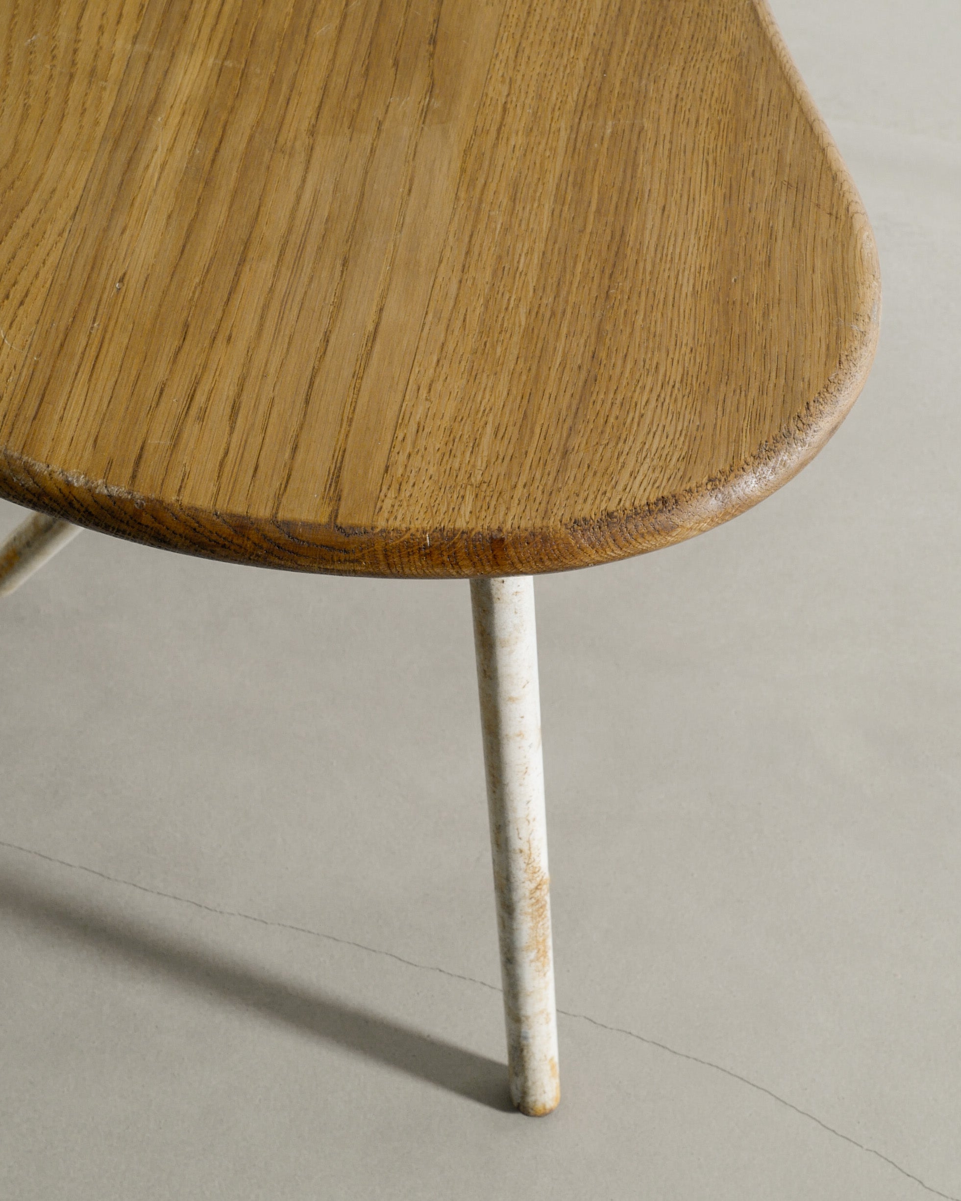 PIERRE GUARICHE SIDE TABLE, 1950s