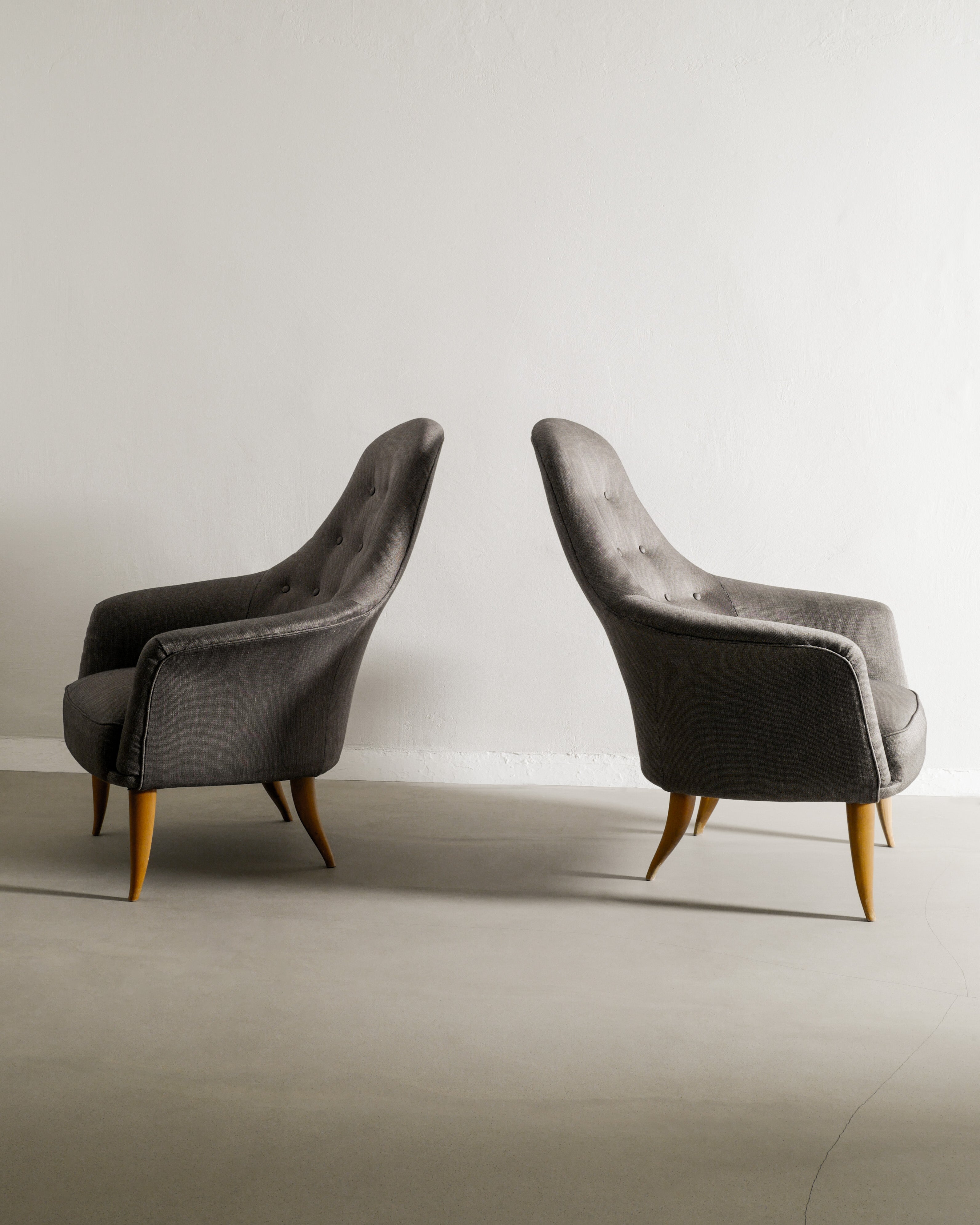 KERSTIN HÖRLIN-HOLMQUIST ARMCHAIRS, 1950s