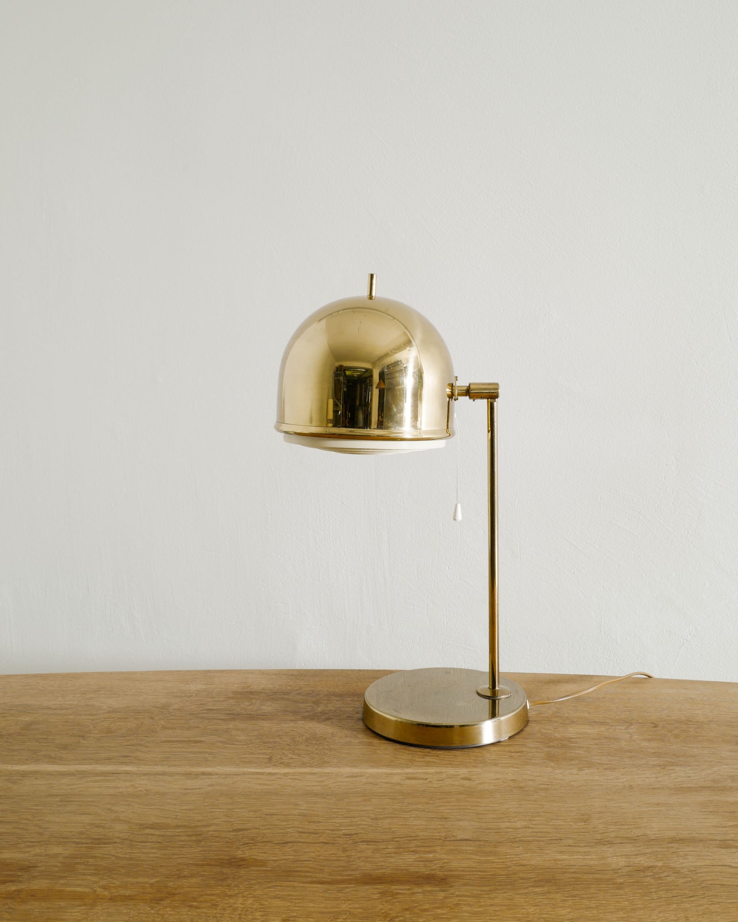 EJE AHLGREN "B-075" BRASS LAMP, 1960s