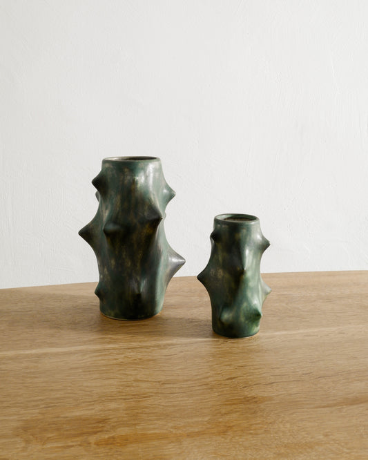 KNUD BASSE ROSE THORN VASES, 1970s