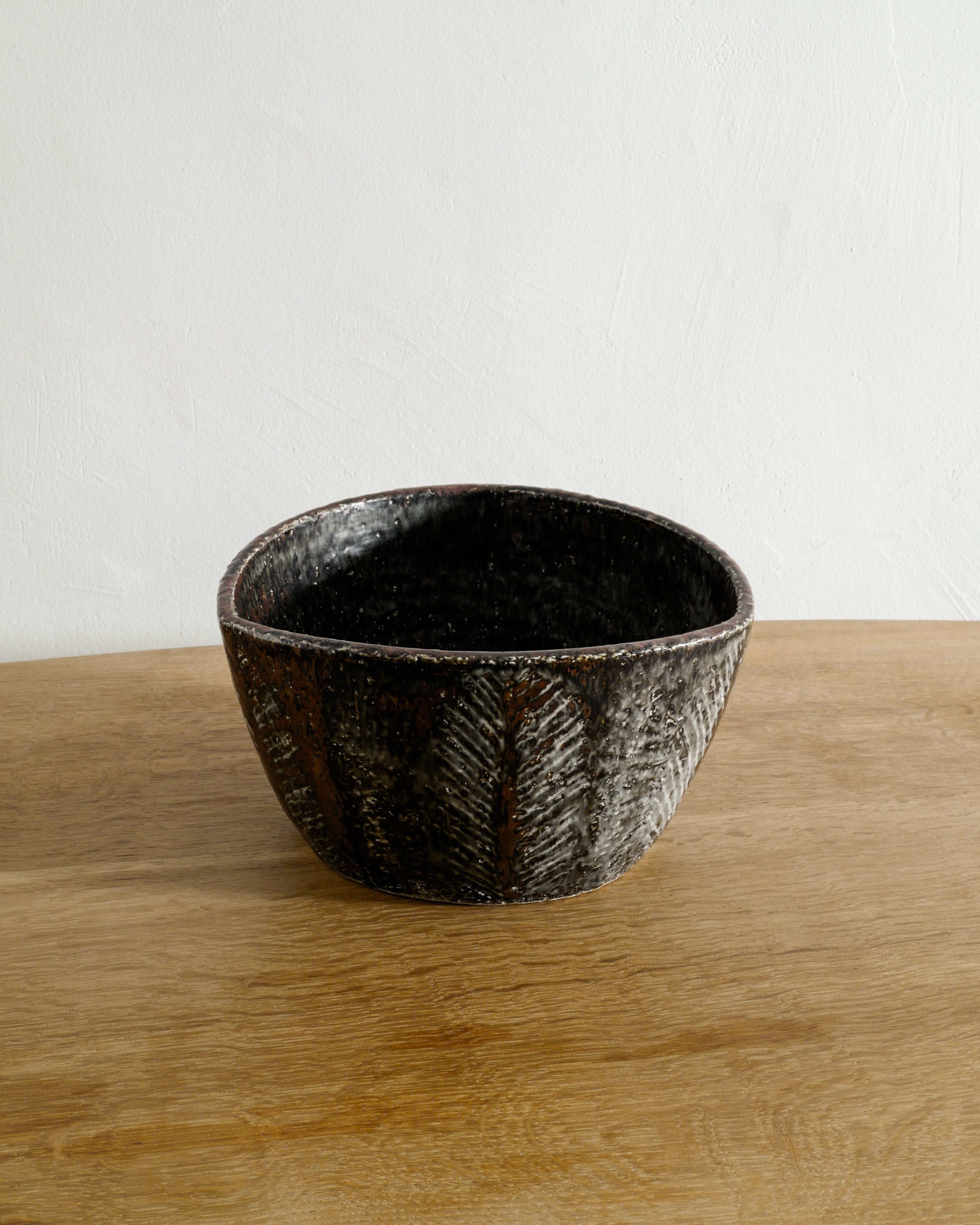 CARL-HARRY STÅLHANE STONEWARE BOWL, 1950s