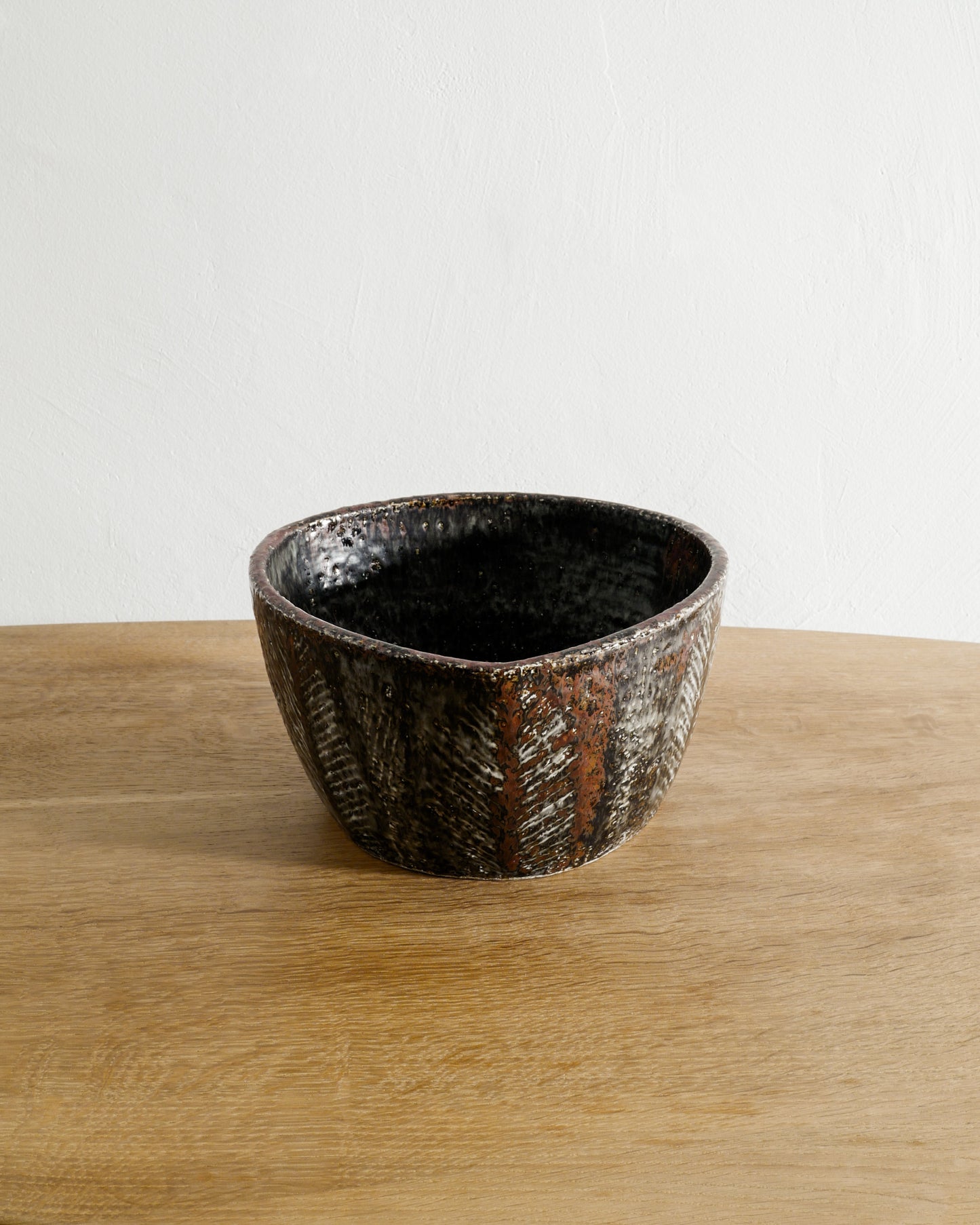 CARL-HARRY STÅLHANE STONEWARE BOWL, 1950s