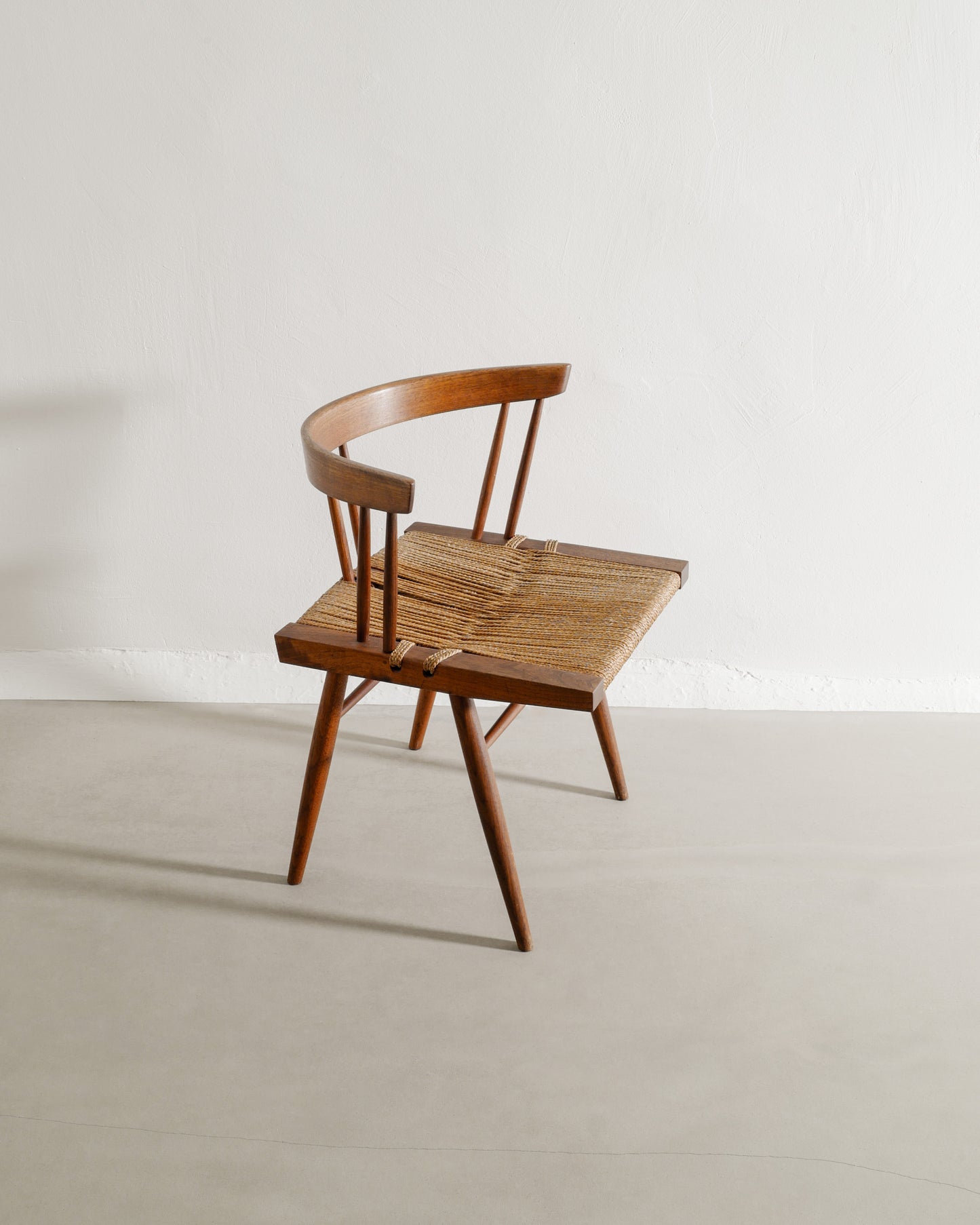 GEORGE NAKASHIMA GRASS CHAIR, 1960s