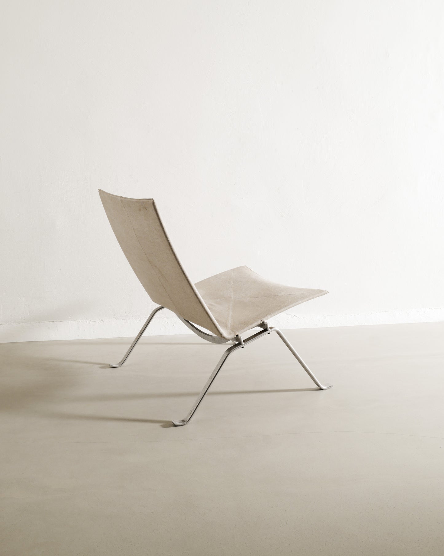 POUL KJAERHOLM PK22 CANVAS CHAIR, 1990s