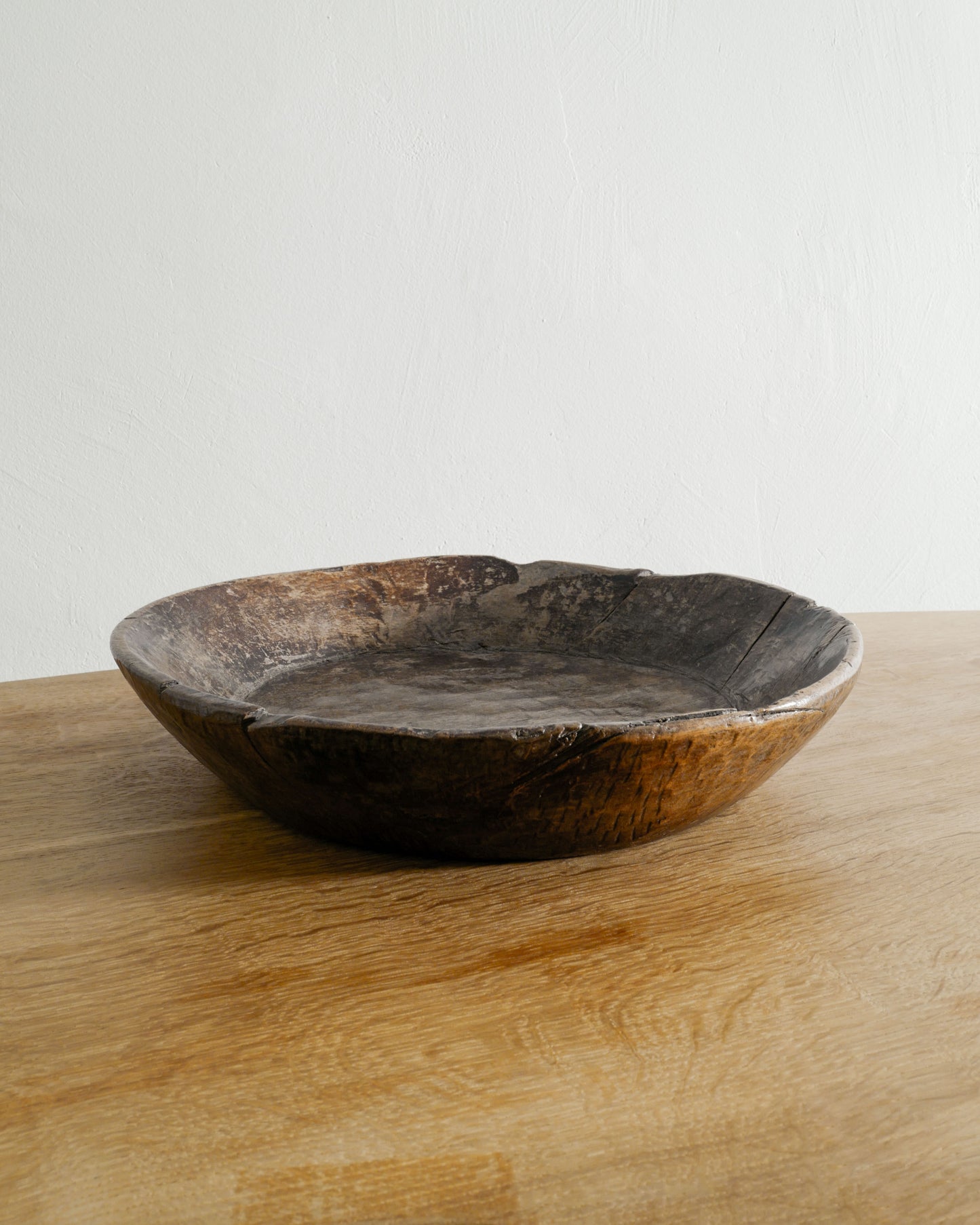 FRENCH OAK BOWL, 1800s