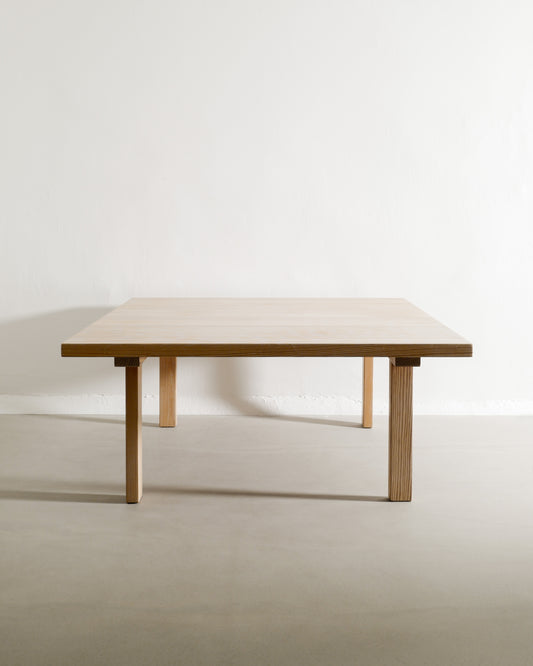 DANISH COFFEE TABLE IN OREGON PINE, 1970s