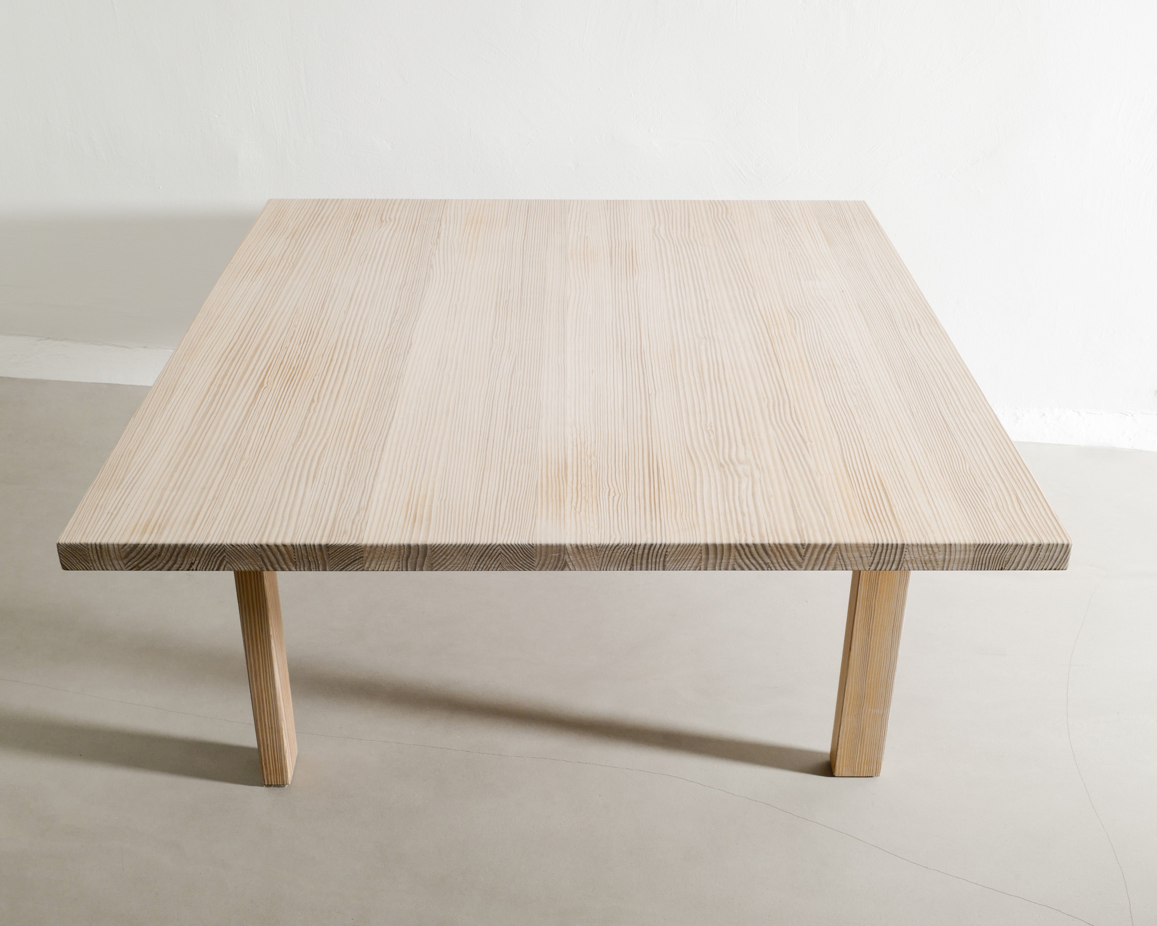 DANISH COFFEE TABLE IN OREGON PINE, 1970s