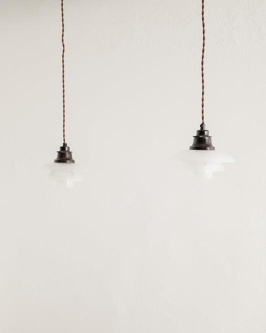 POUL HENNINGSEN "PH 2/2" PENDANTS, 1930s