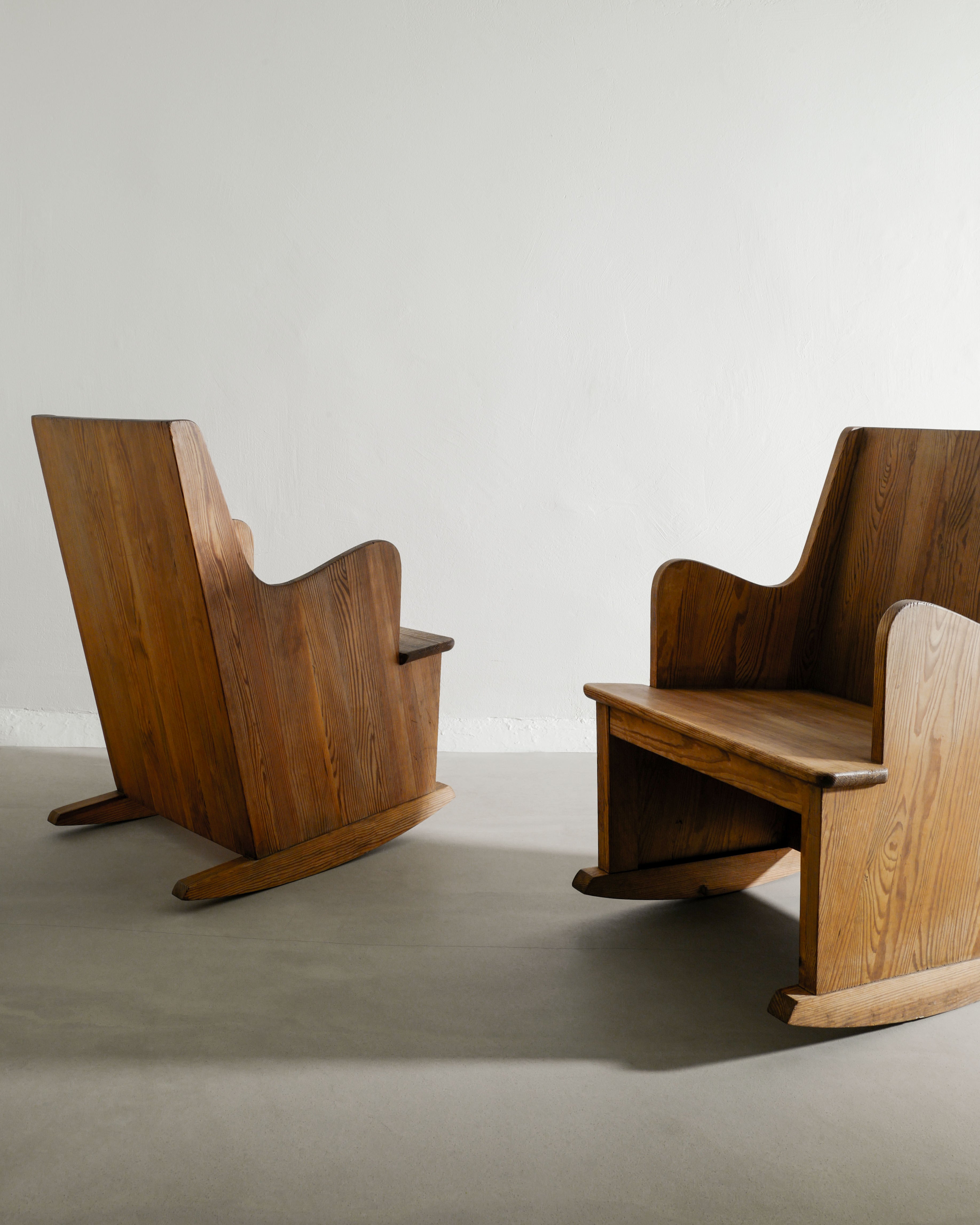 AXEL EINAR HJORTH ROCKING CHAIRS, 1930s